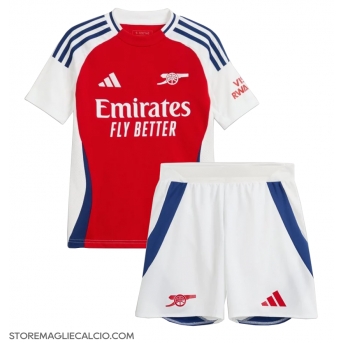 Arsenal Maglia Gara Casa Repliche 2024-25 Bambino Maniche Corte